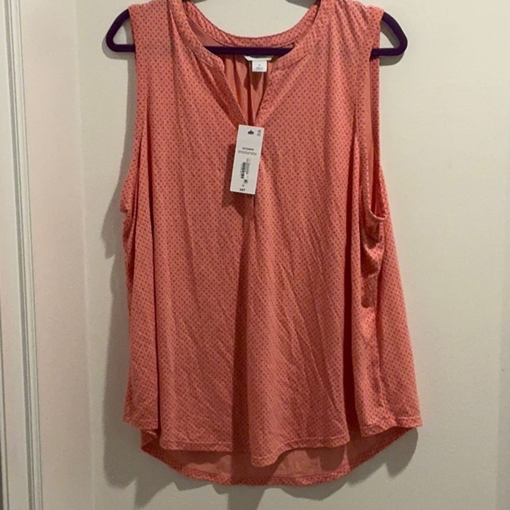 Liz Claiborne Sleeveless Pink Top